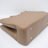 Chanel Timeless Tote Dark Beige GHW