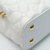 Louis Vuitton East-West Mini Capucine Optical White - GHW