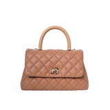 HOLD | Chanel Coco Handle Small Caramel GHW - s31