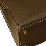 Hermes Kelly 25 Sellier Etoupe GHW - U
