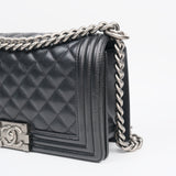 Chanel Le Boy Old Medium RHW - s28