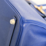 Hermes Birkin 30 Blue Electric GHW - C
