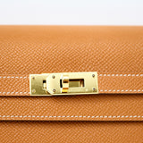 Hermes Kelly To Go Gold GHW - B