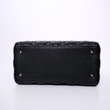 HOLD | Lady Dior Medium Noir Soft Caviar GHW