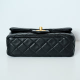 Chanel Mini Rec Pearl Crush Black