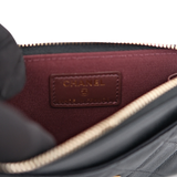 Chanel Zippy Wallet Black Caviar GHW