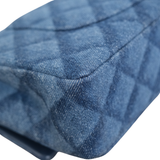 HOLD | Chanel Double Flap Medium Denim GHW