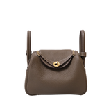 HOLD | Hermes Mini Lindy Etoupe GHW - B