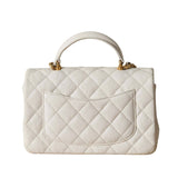 Chanel Mini Rectangle Top Handle White - s31