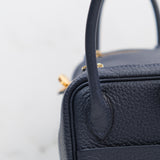 Hermes Mini Lindy Bleu Nuit - Z