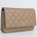 Chanel Wallet On Chain Dark Beige