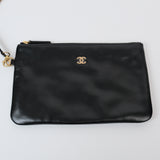 Chanel 22 Medium Black Shiny Calfskin - (MICROCHIP)