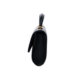 Chanel Lizard Embossed Clutch with Chain