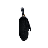 Chanel Lizard Embossed Clutch with Chain