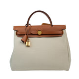 Hermes Herbag Zip 31 Gold GHW - Z