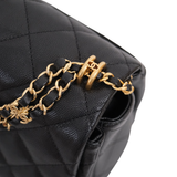 HOLD | Chanel Coco First Medium Black GHW - (MICROCHIP)