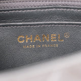Chanel Mini Rectangle Iridescent Black GHW -s25