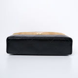 Chanel Coco Base Top Handle Long Vanity Suede