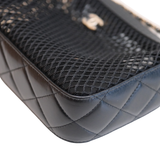 Chanel Mesh Clutch with Chain