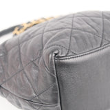 Chanel 21s Distressed Hobo Bag Black -s31