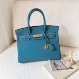 Hermes Birkin 30 Blue Jeans - T