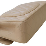 HOLD | Chanel Double Flap Small Beige Claire GHW - (MICROCHIP)