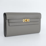 HOLD | Hermes Kelly To Go Gris Meyer - W