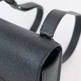 Hermes Della Cavalleria Mini Black GHW - U