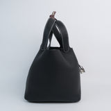 HOLD | Hermes Picotin 22 Black Contrast Stitch - B