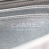 Chanel Chevron Mini Rectangle Black RHW - s24