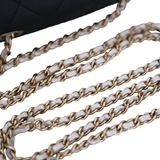 Chanel Mini Square Black and White GHW - s19