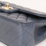 Chanel Mini Rec Top Handle Dark Navy - (MICROCHIP)