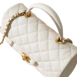Chanel Mini Rectangle Top Handle White - s31