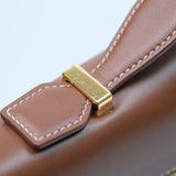 Loro Piana Extra Clutch L36 Burnt Tan/Sun Gold - (BRANDNEW)