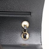 Chanel Double Flap Medium Black GHW - (MICROCHIP)
