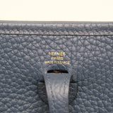 Hermes Evelyne TPM Blue De Prusse GHW - B