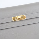 HOLD | Hermes Kelly To Go Gris Meyer - W