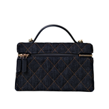 Chanel Long Vanity Denim GHW