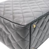 HOLD | Chanel Coco First Tote Caviar Black GHW - (MICROCHIP)