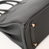 Hermes Birkin 25 Noir Togo