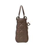 Lady Dior Small Taupe GHW - (UNUSED)