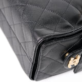 Chanel 25 Mini Black Caviar