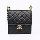 Chanel Seasonal Flap with Clear Pearls