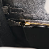Hermes Birkin 25 Noir Togo