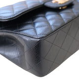 Chanel Double Flap Small Black Caviar GHW - (MICROCHIP)