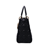 HOLD | Lady Dior Medium Noir Soft Caviar GHW