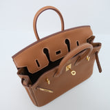 Hermes Birkin 25 Gold Togo GHW - (BRANDNEW)