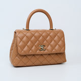 Chanel Coco Handle Caramel GHW -s31