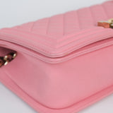 Chanel Le Boy Pink Old Medium -s27