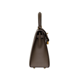 HOLD | Hermes Kelly 25 Sellier Etoupe GHW - U
